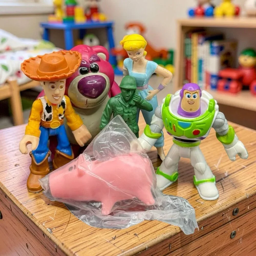 Disney Woody Buzz Lightyear Bo Peep Lotso Green Army Man Hamm Figures A70